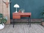 Vintage tafeltje design bureautje sidetable laptoptafel j 60, BlijeSpullen.nl, Gebruikt, 50 tot 100 cm, Vintage jr 50 / 60