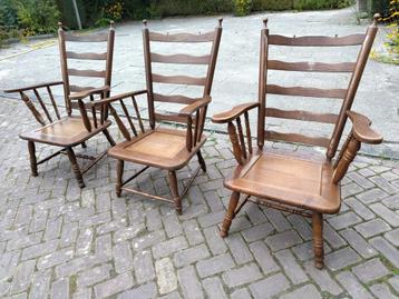 Stoelen, 3 stuks  beschikbaar voor biedingen