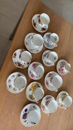 Fine bone china kop en schotels 13 stuks (high tea), Ophalen of Verzenden
