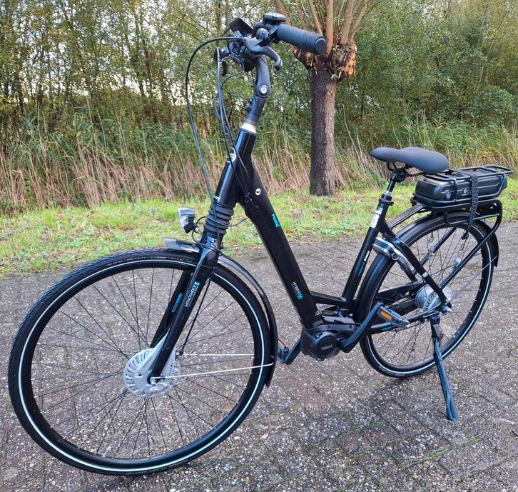 Nette elektrische Giant damesfiets/Ebike, middenmotor✅️, Fietsen en Brommers, Fietsen | Dames | Damesfietsen, Zo goed als nieuw