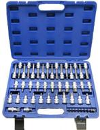 49-dlg. Bit doppenset, 1/2" inbus, torx, veeltand CRV + S2, Ophalen of Verzenden, Nieuw