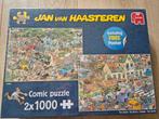 Jan van Haasteren puzzel Safari en The Storm 2x1000, Ophalen of Verzenden, 500 t/m 1500 stukjes, Nieuw, Legpuzzel