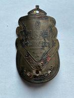 Stokoud balhoofdplaatje Klephi amsterdam. Balhoofd plaatje., Ophalen of Verzenden, Gebruikt, Gebruiksvoorwerp