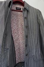 HUCKE jasje colbert blazer grijs - roze met kraag maat 38, Kleding | Dames, Maat 38/40 (M), Ophalen of Verzenden, Zo goed als nieuw