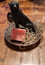 Cheetah beeldje met zeep en decoratie, Ophalen, Zo goed als nieuw