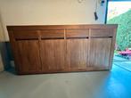 Massieve eikenhouten kast, Huis en Inrichting, Ophalen, Eikenhout, Zo goed als nieuw, 200 cm of meer