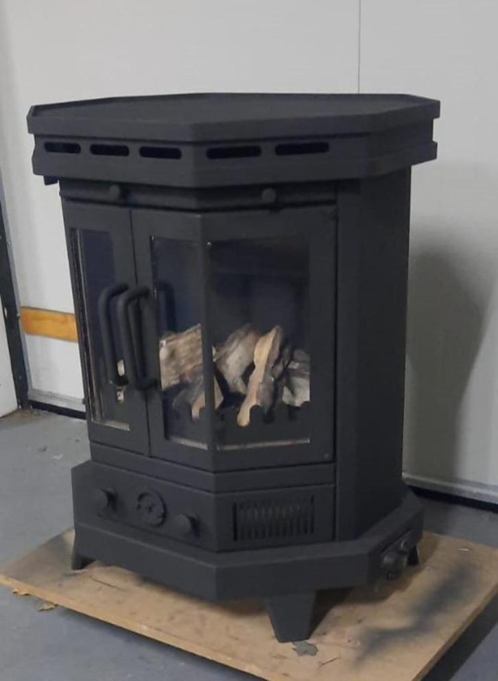Gaskachel Helex, Huis en Inrichting, Kachels, Zo goed als nieuw, Vrijstaand, Gaskachel, Gas, Ophalen
