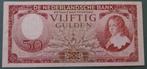 50 Gld 1945 (Stadhouder Willem III), Los biljet, Ophalen of Verzenden, 50 gulden