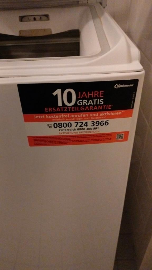 Wasmachine Bauknecht Bovenlader, Witgoed en Apparatuur, Vriezers en Diepvrieskisten, Ophalen of Verzenden