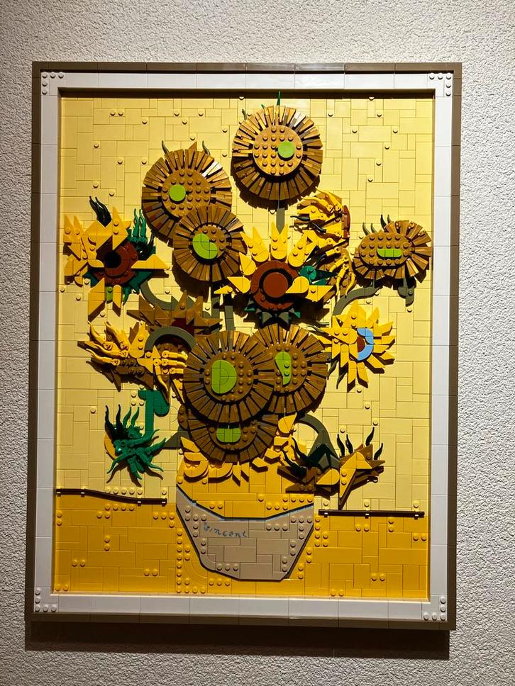 Lego Van Gogh Zonnebloemen, Antiek en Kunst, Kunst | Overige Kunst, Ophalen