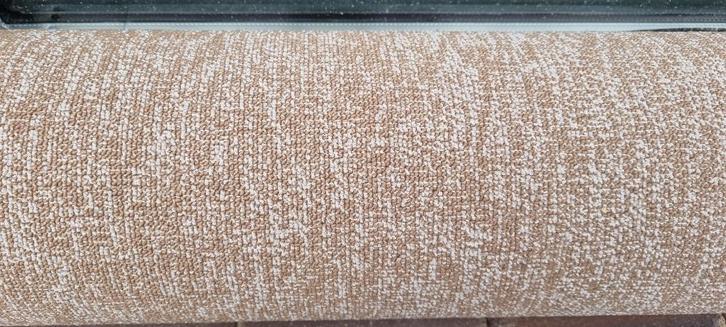 Nieuwe lichte vloerbedekking, 3,75m x 4m1, Huis en Inrichting, Stoffering | Vloerbedekking, Nieuw, Tapijt, Crème, Beige, 10 tot 25 m²