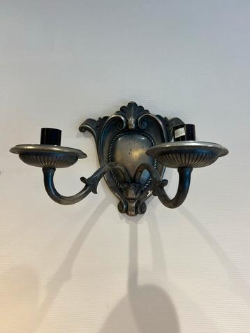 Vintage Wandlampje - Metaal beschikbaar voor biedingen