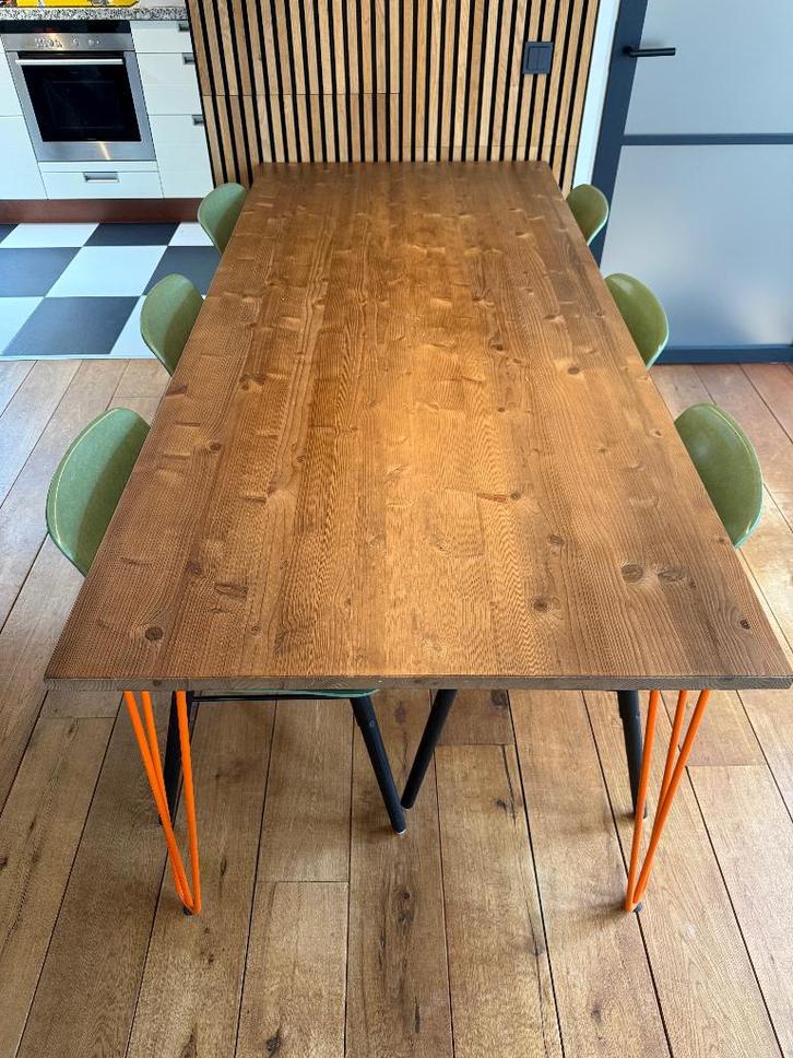 Allon Dery Dining table eettafel midden Walnoot 200x90, Huis en Inrichting, Tafels | Eettafels, Gebruikt, 50 tot 100 cm, 200 cm of meer