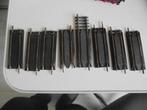 Fleischmann rails uitschuifbaar nr 6010-8 stuks, Hobby en Vrije tijd, Modeltreinen | H0, Gebruikt, Gelijkstroom, Verzenden, Fleischmann