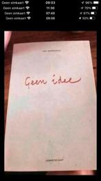 Geen idee, Ophalen of Verzenden, Gelezen