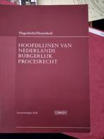 Hoofdlijnen van Nederlands Burgerlijk Procesrecht, Ophalen of Verzenden, Alpha, Zo goed als nieuw, WO