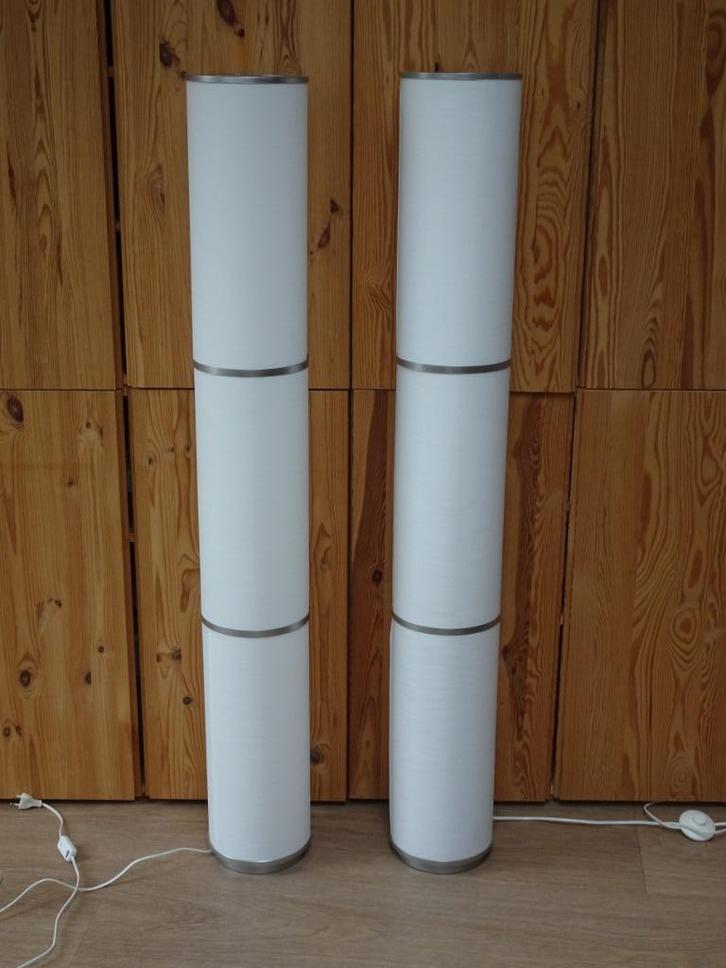 Vloerlamp Ikea Vidja twee stuks, Huis en Inrichting, Lampen | Vloerlampen, Zo goed als nieuw, 100 tot 150 cm, Ophalen of Verzenden