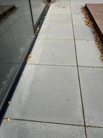 Beton Tegels 100x100cm - Lichtgrijs & Bewapend, Tuin en Terras, Tegels en Klinkers, Ophalen, Gebruikt, 10 m² of meer, Beton