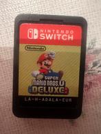 Super Mario Bros. U Deluxe - Nintendo Switch, Spelcomputers en Games, Games | Nintendo Switch, Ophalen, 1 speler, Zo goed als nieuw