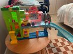Fisher-Price Little People garage, Ophalen, Zo goed als nieuw, Speelset, Met geluid