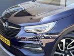 Opel Grandland X Ultimate 1.6 Turbo 180pk EAT8 | 1.600 KG TR, Auto's, 1380 kg, 4 cilinders, Blauw, Leder