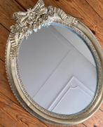 Ovalen brocante spiegel, Minder dan 100 cm, Minder dan 50 cm, Ophalen, Ovaal