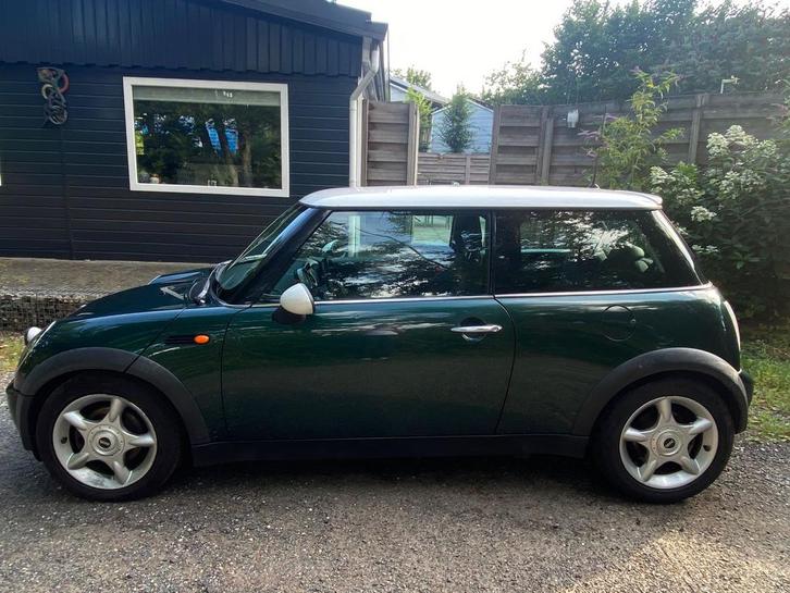 Mini 1.6 16V Cooper 2003 Groen, Auto's, Mini, Particulier, Benzine, D, Hatchback, Handgeschakeld, Origineel Nederlands, Groen
