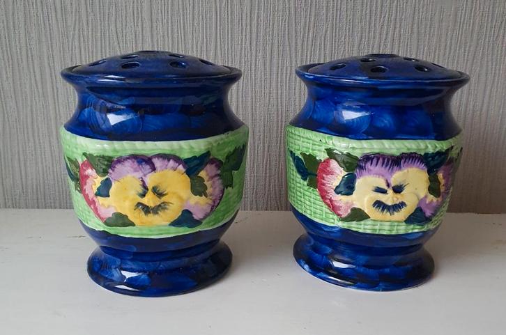 Twee "Pique fleur" vazen van Maling Pottery Engeland  1930, Antiek en Kunst, Antiek | Vazen, Ophalen of Verzenden