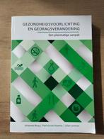 Gezondheidsvoorlichting en gedragsverandering, Boeken, Studieboeken en Cursussen, Ophalen, Zo goed als nieuw, HBO