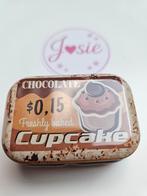 Mini Blikje Cupcake Retro Design, Verzamelen, Blikken, Ophalen, Nieuw, Overige, Overige merken