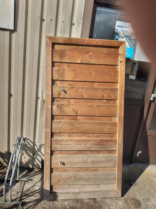 Tuinscherm 90x180., Tuin en Terras, Schuttingen, Gebruikt, Hout, 1 tot 2 meter, Minder dan 3 meter, Ophalen