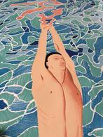 Hockney poster, Verzamelen, Ophalen of Verzenden, A1 t/m A3, Film en Tv