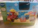 VTech Zoef Zoef Dieren Tractor & Dierenkar, Ophalen of Verzenden, Zo goed als nieuw, Ontdekken, Met geluid