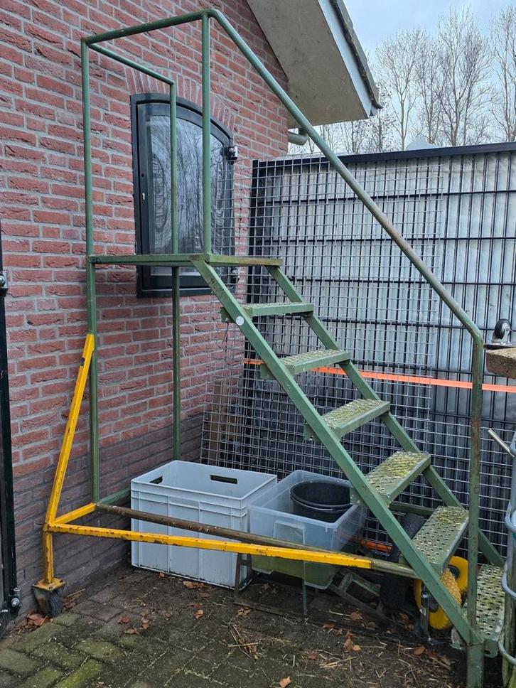 Bordestrap / Werkplatform – 2 stuks beschikbaar, Doe-het-zelf en Verbouw, Steigers, Gebruikt, Overige typen, Ophalen of Verzenden