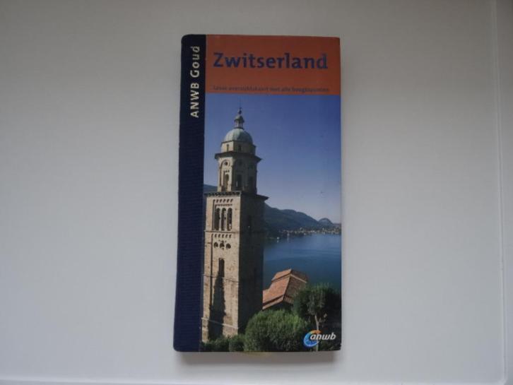 anwb goud reisgids Zwitserland, met de overzichtskaart, Boeken, Reisgidsen, Nieuw, Reisgids of -boek, Europa, ANWB, Ophalen of Verzenden