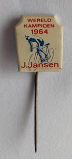 Speldje Jan Jansen Wereldkampioen 1964, Ophalen, Zo goed als nieuw, Sport, Speldje of Pin