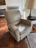 Comfortabele relaxfauteuil, Ophalen, Gebruikt, Leer, 75 tot 100 cm