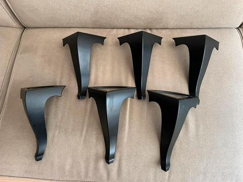 Zwart metalen poortjes / kastpoten / tafelpoten/tafelpootjes, Doe-het-zelf en Verbouw, Overige Doe-het-zelf en Verbouw, Ophalen of Verzenden