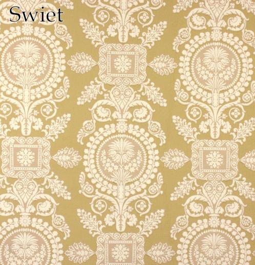 6742 Vintage retro oud barok bloemetjes behang behangpapier, Huis en Inrichting, Stoffering | Behang, Verzenden