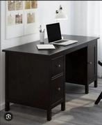 IKEA Hemnes bureau donkerbruin / zwart, Huis en Inrichting, Ophalen, Gebruikt, Bureau