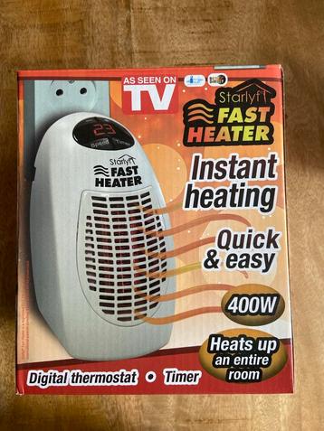 Starlyf Fast Heater - Compacte Kachel 400W stopcontact beschikbaar voor biedingen