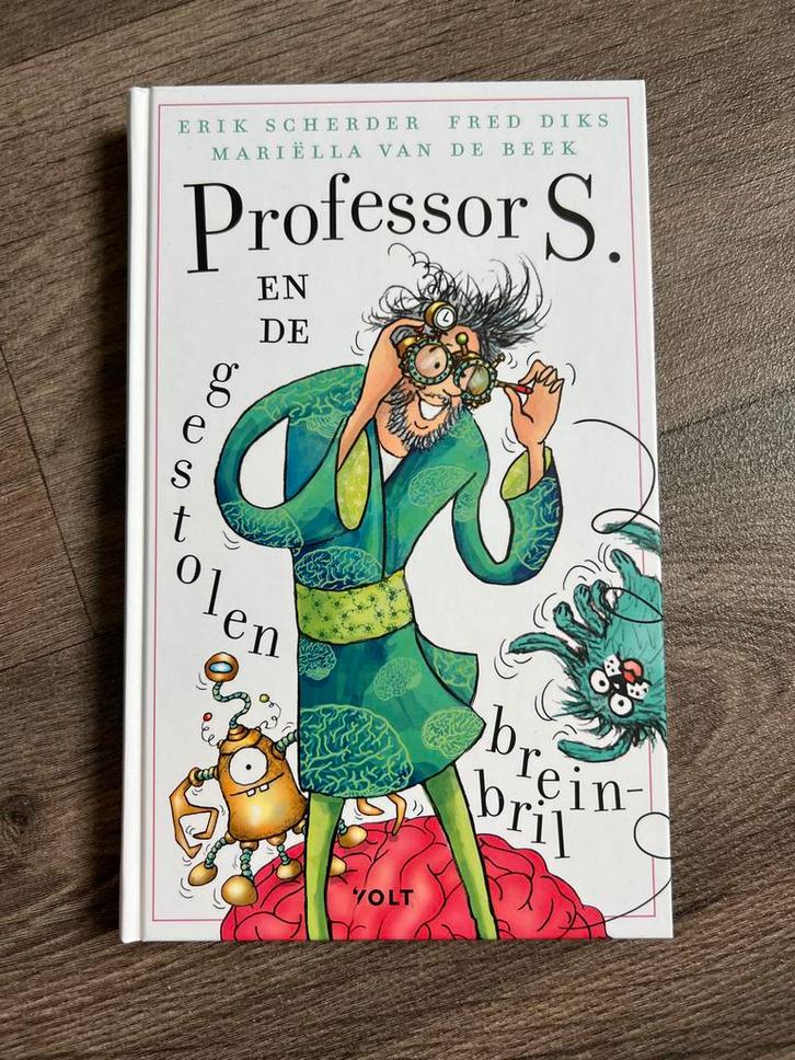 Professor S. en de gestolen breinbril - Nieuw, Boeken, Kinderboeken | Jeugd | onder 10 jaar, Nieuw, Fictie algemeen, Ophalen of Verzenden