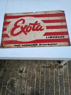 Vintage Exota Limonade Reclamebord, jaren 50-60, Ophalen of Verzenden