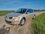 Renault Megane 1.6 LPG-G3 AUTOMAAT, Auto's, Zwart, 4 cilinders, Leder en Stof, Beige