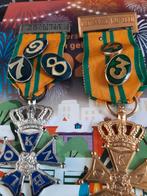 Twee Vierdaagse Medailles, Ophalen of Verzenden, Overige soorten, Nederland, Lintje, Medaille of Wings