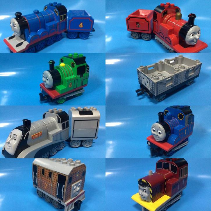Duplo Thomas de Trein - James Thomas Salty Gordon Toby Percy, Kinderen en Baby's, Speelgoed | Duplo en Lego, Zo goed als nieuw