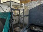 Voliere met papegaaien gaas, Dieren en Toebehoren, Ophalen, Gebruikt, Aluminium, Volière