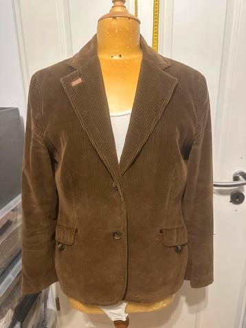 Bruine ribcord blazer Henry Cottons Maat 40 42 beschikbaar voor biedingen