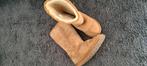 Engelse uggs met bont, Ophalen, Hoge laarzen, Bruin, EW