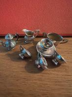 Lundy 1:16 Servies zilverkleurig, Verzamelen, Ophalen of Verzenden, Zo goed als nieuw, Poppenhuis